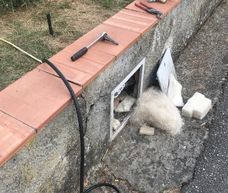 Ricerca perdita acqua tubazione