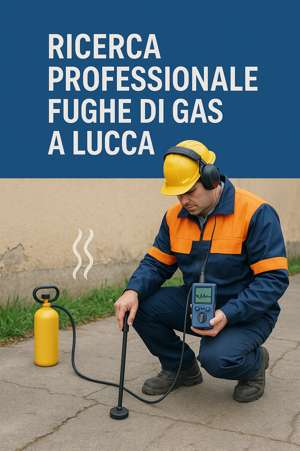 fuga gas lucca